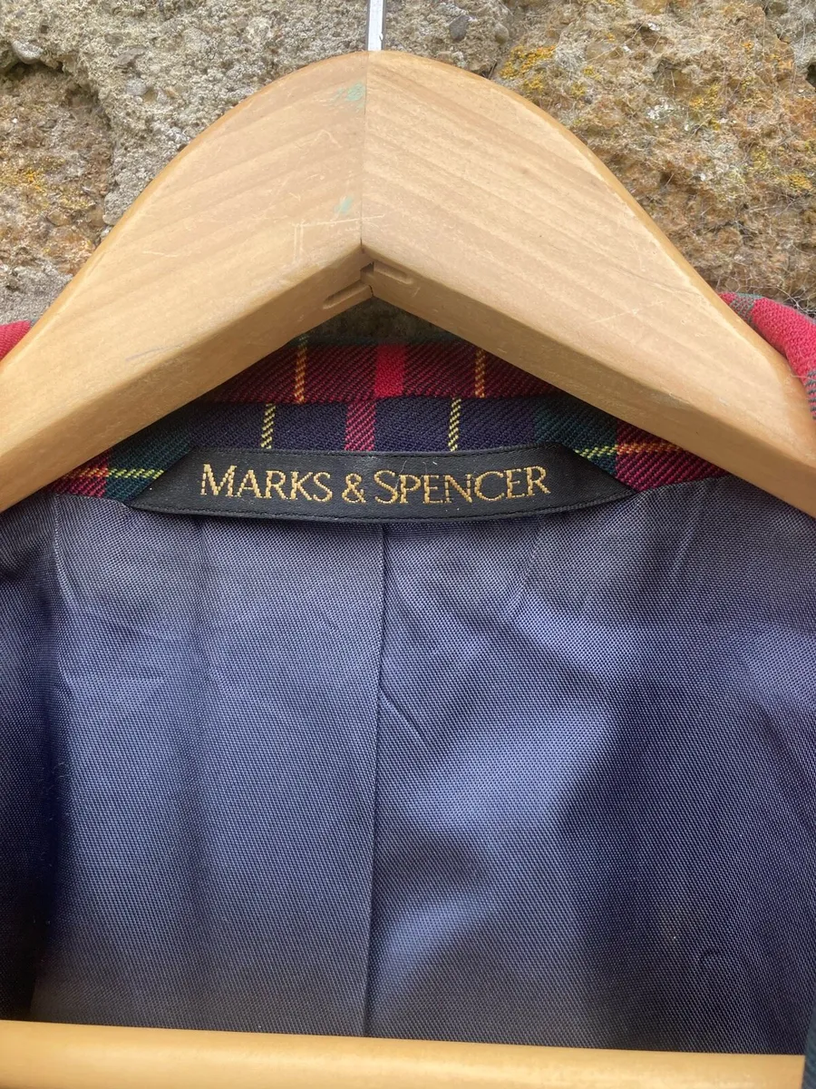 Vintage M&S Tartan Jacket - Image 2