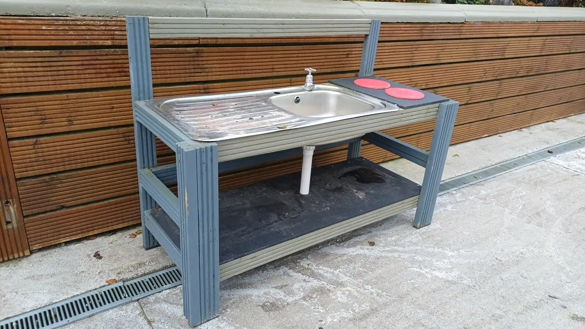 Kids Outdoor Kitchen - Image 2