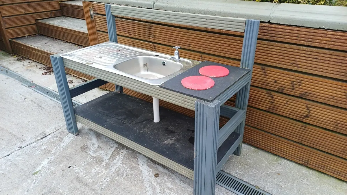 Kids Outdoor Kitchen - Image 3