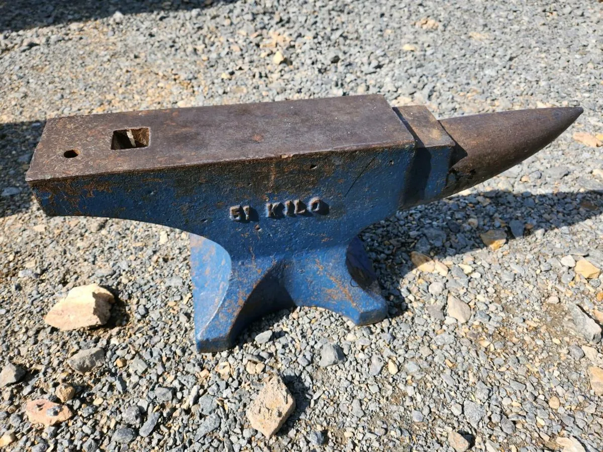 Brooks 1CWT 51kg Anvil, Made in England Cast Steel - Image 1
