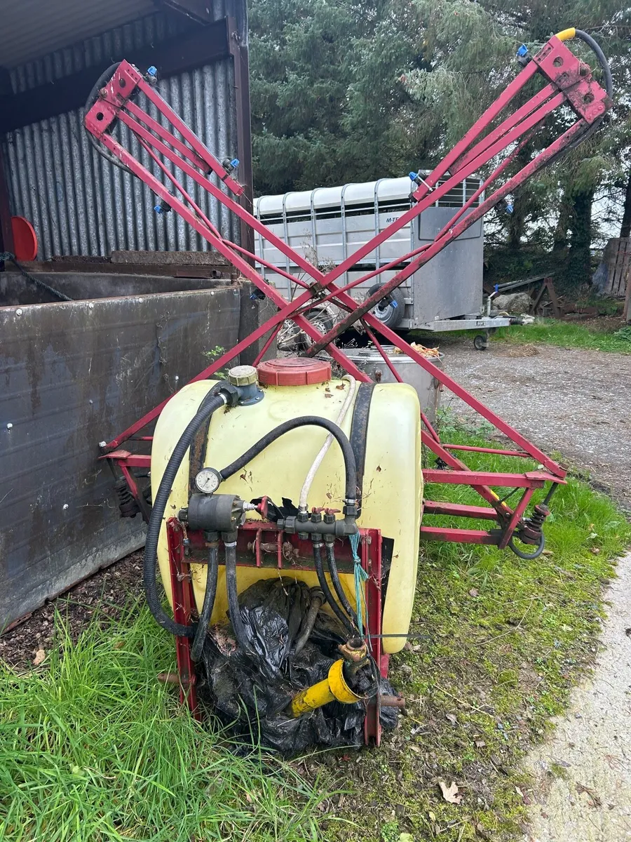 Tractor power washer and 80 gallon sprayer - Image 2