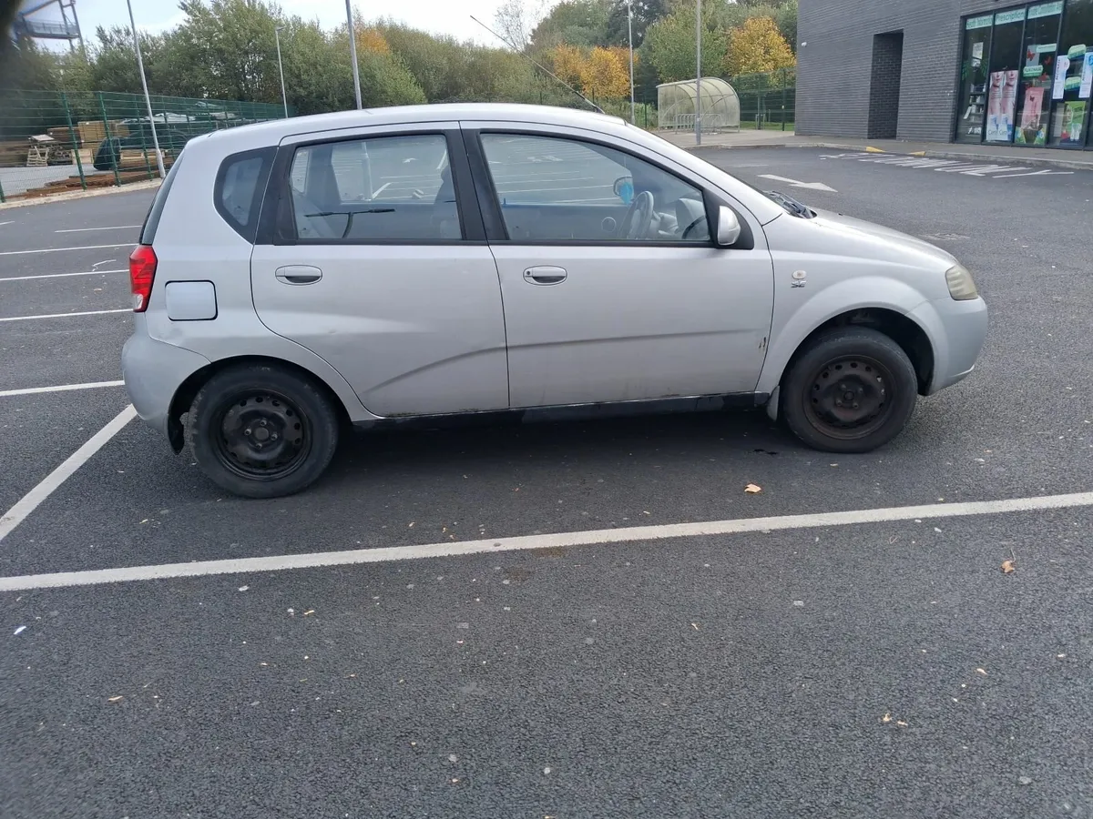 08 Chevrolet Kalos 1.2 Petol, new nct 7/26 - Image 2