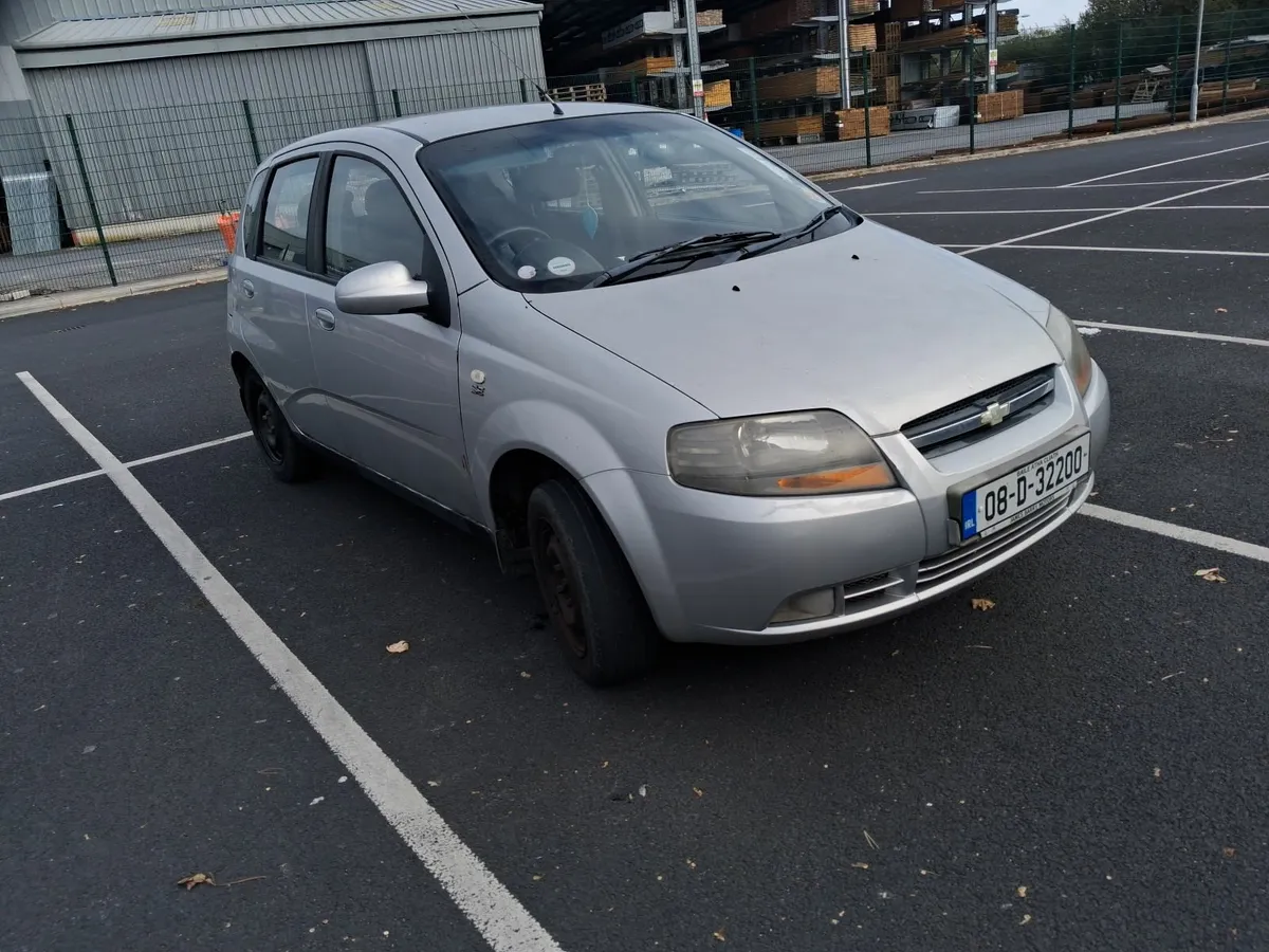 08 Chevrolet Kalos 1.2 Petol, new nct 7/26 - Image 3
