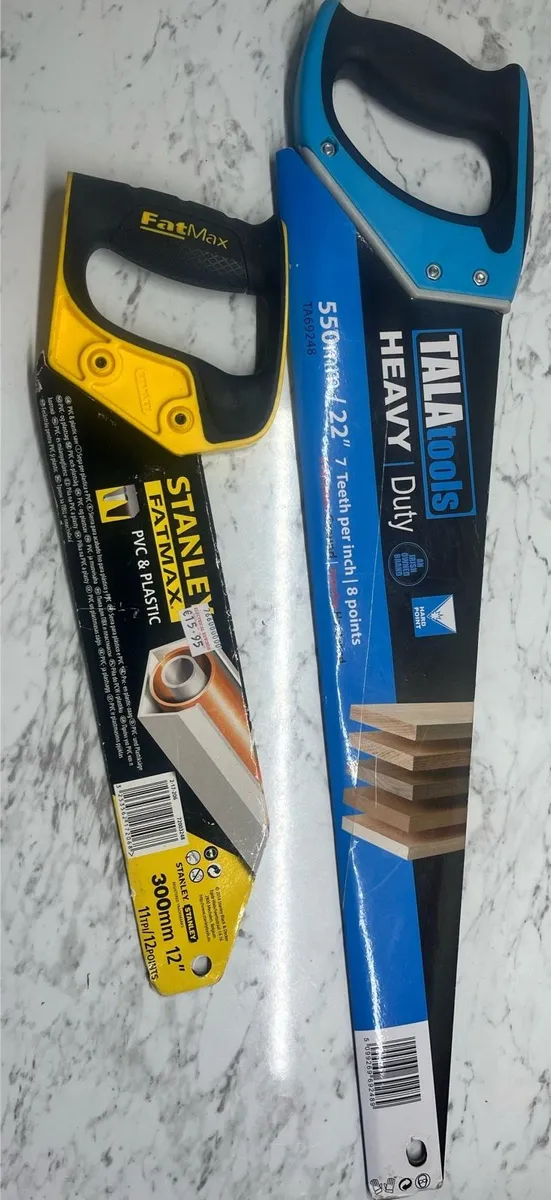 Two new wooden saws - Image 2