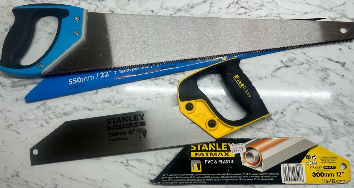 Two new wooden saws - Image 3