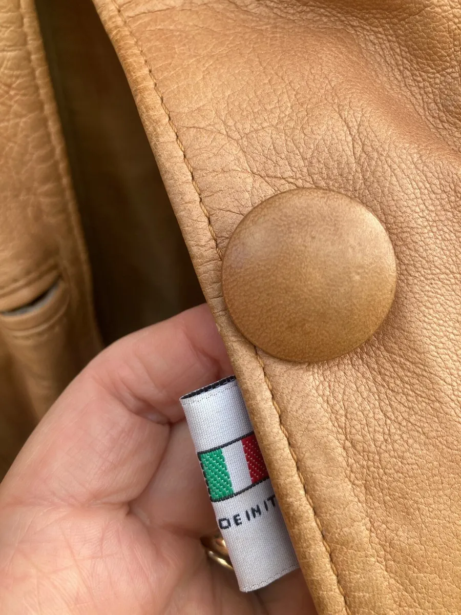Vintage Leather jacket - Image 2