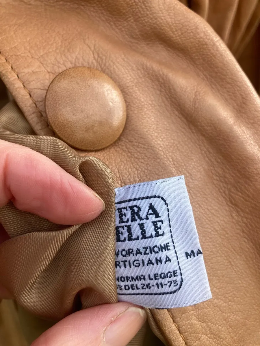 Vintage Leather jacket - Image 3