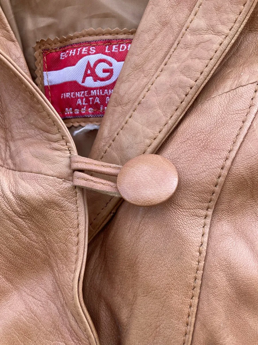 Vintage Leather jacket - Image 4
