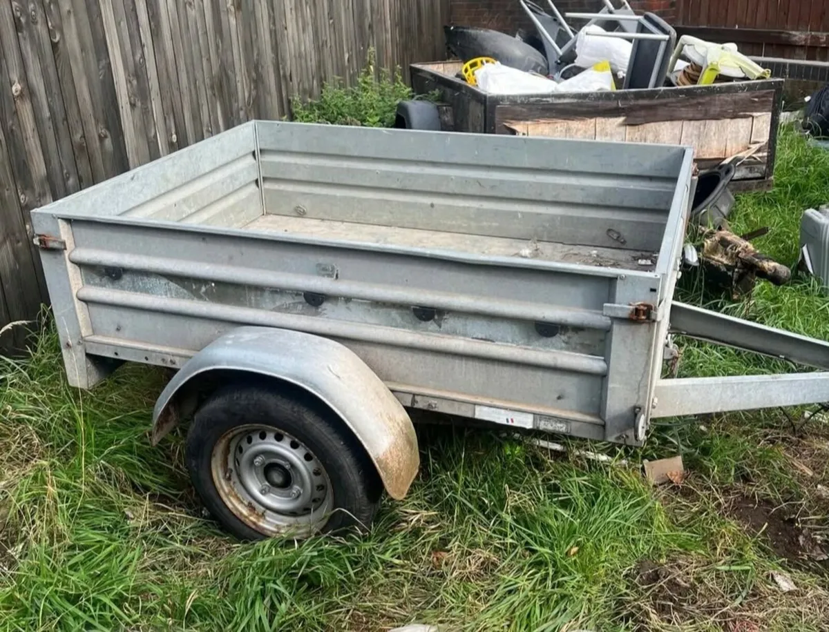 Galvanised trailer - Image 1