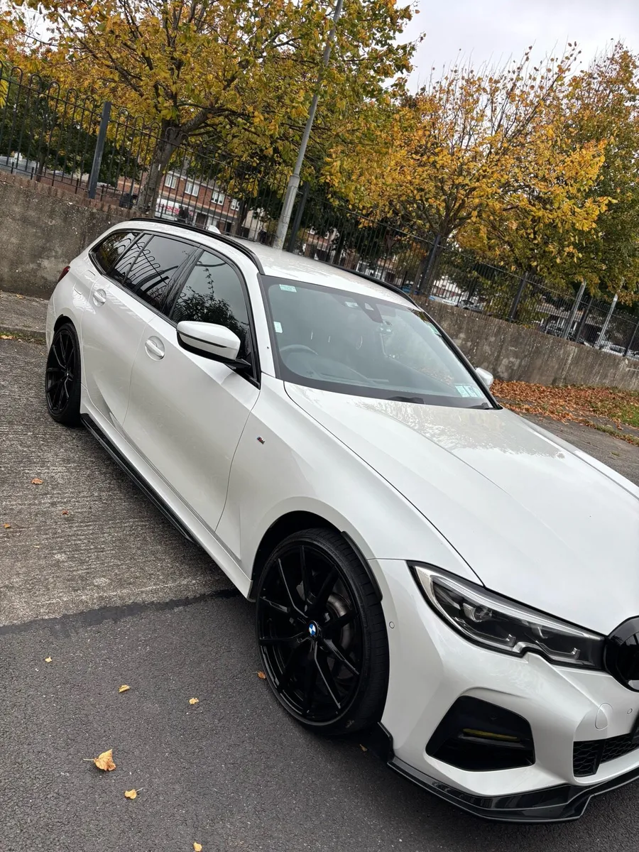 BMW 330e m sport touring with warranty 14 months - Image 2