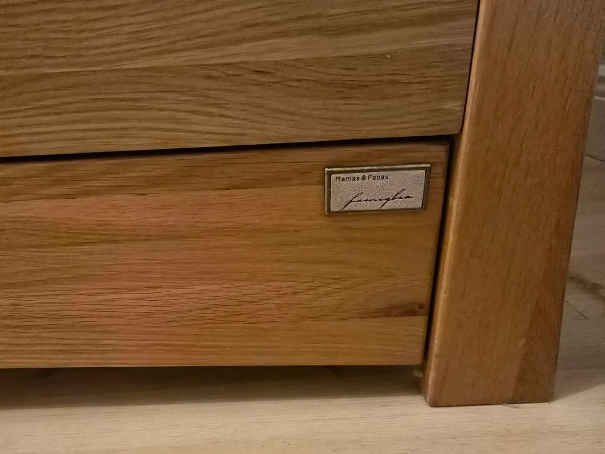 Mamas and Papas Ocean Cotbed and Dresser Unit - Image 2