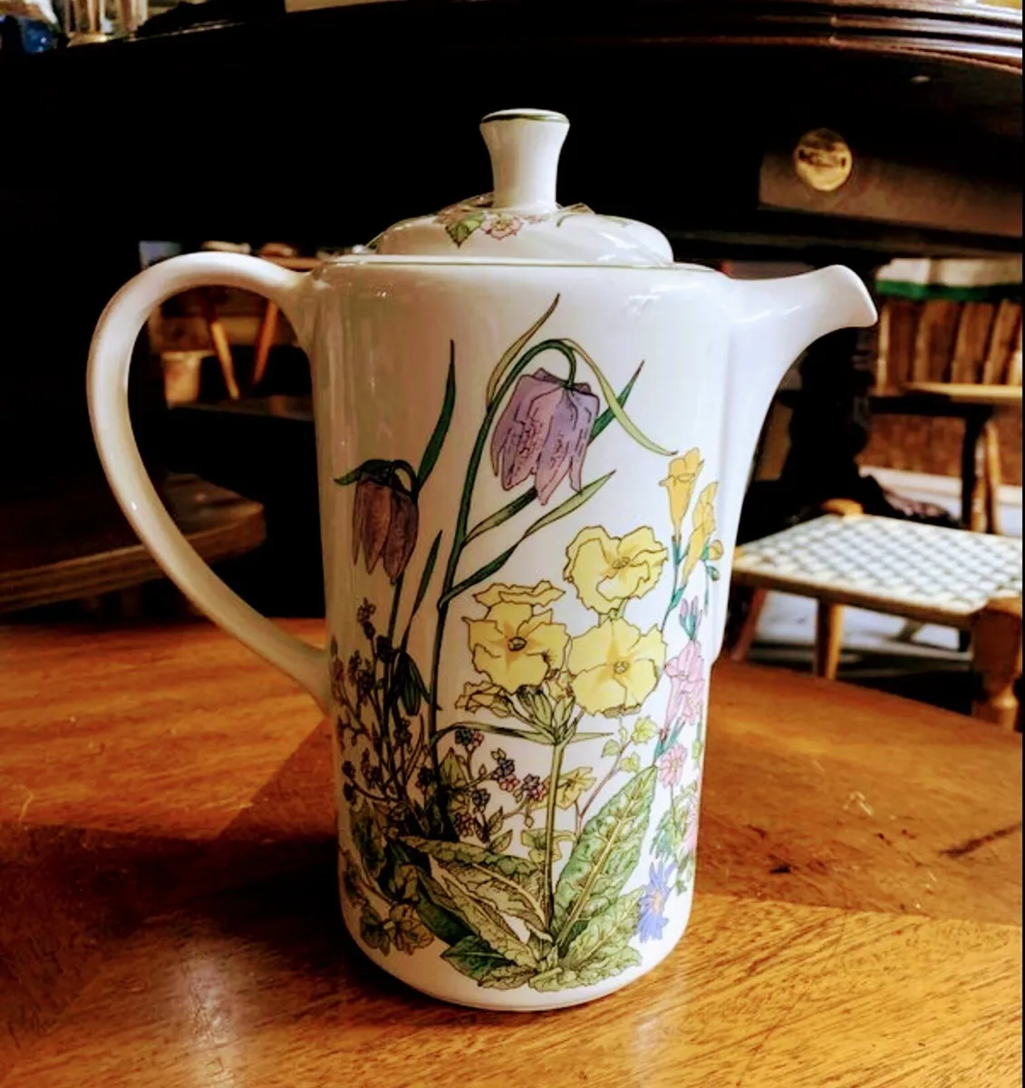 Vintage Wade meadowland ceramic coffee tea pot - Image 1