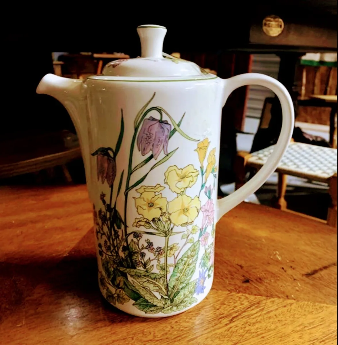 Vintage Wade meadowland ceramic coffee tea pot - Image 2