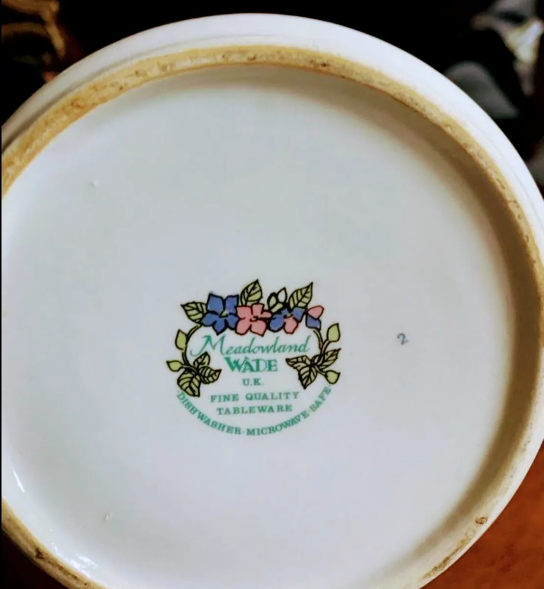 Vintage Wade meadowland ceramic coffee tea pot - Image 3