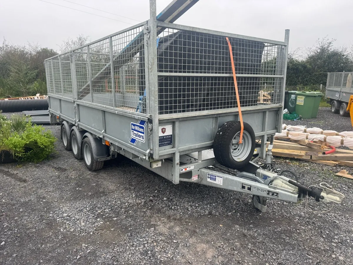Ifor William flat trailer - Image 1