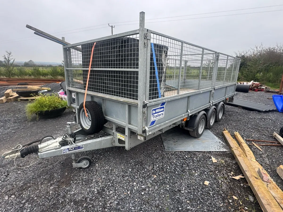 Ifor William flat trailer - Image 2