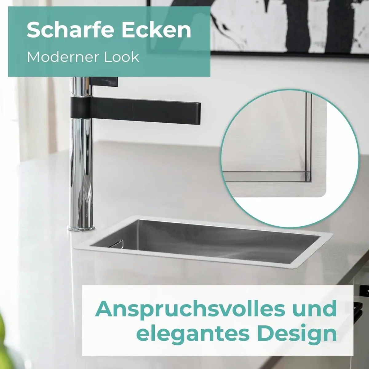 Premium  Small Kitchen Sink Basin - Image 3