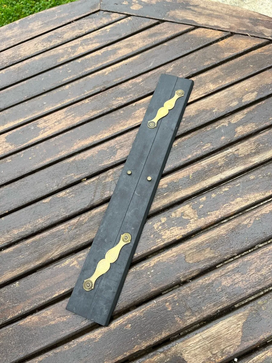 Antique Ebony and Brass Parallel Rule - Image 1