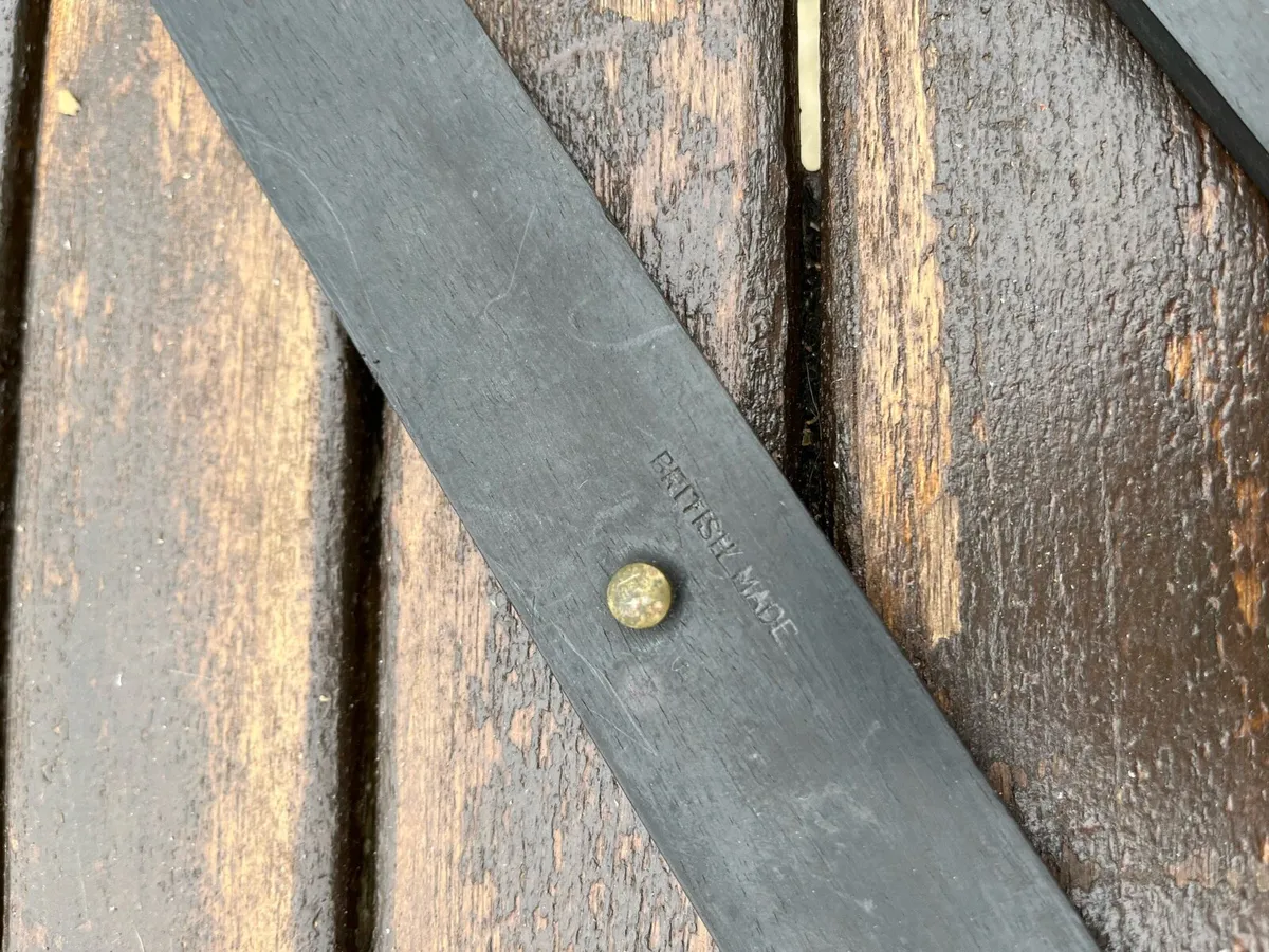 Antique Ebony and Brass Parallel Rule - Image 3