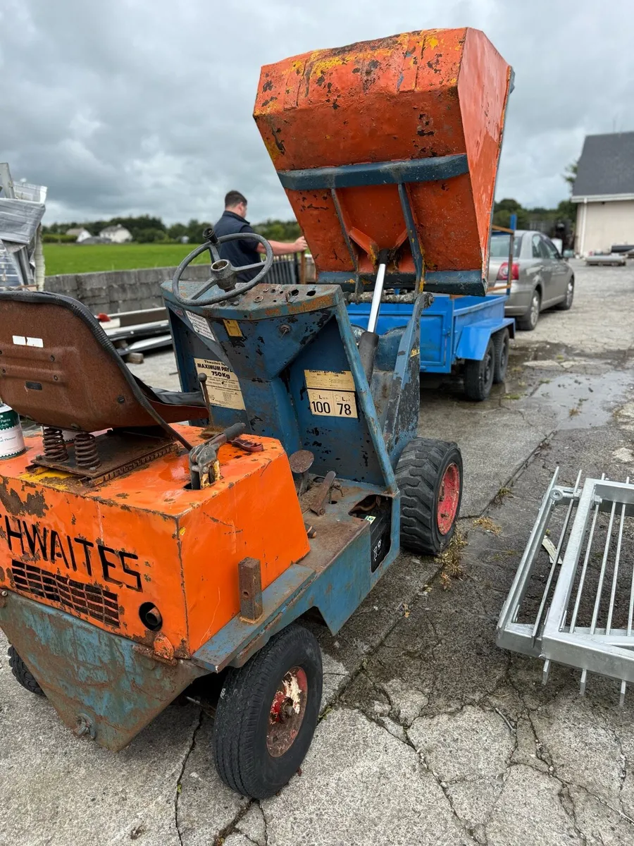 Thwaites mini dumper - Image 2
