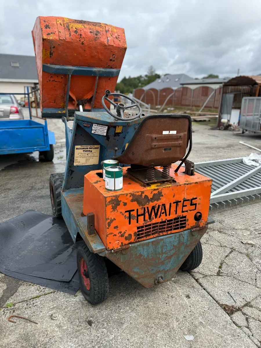 Thwaites mini dumper - Image 3