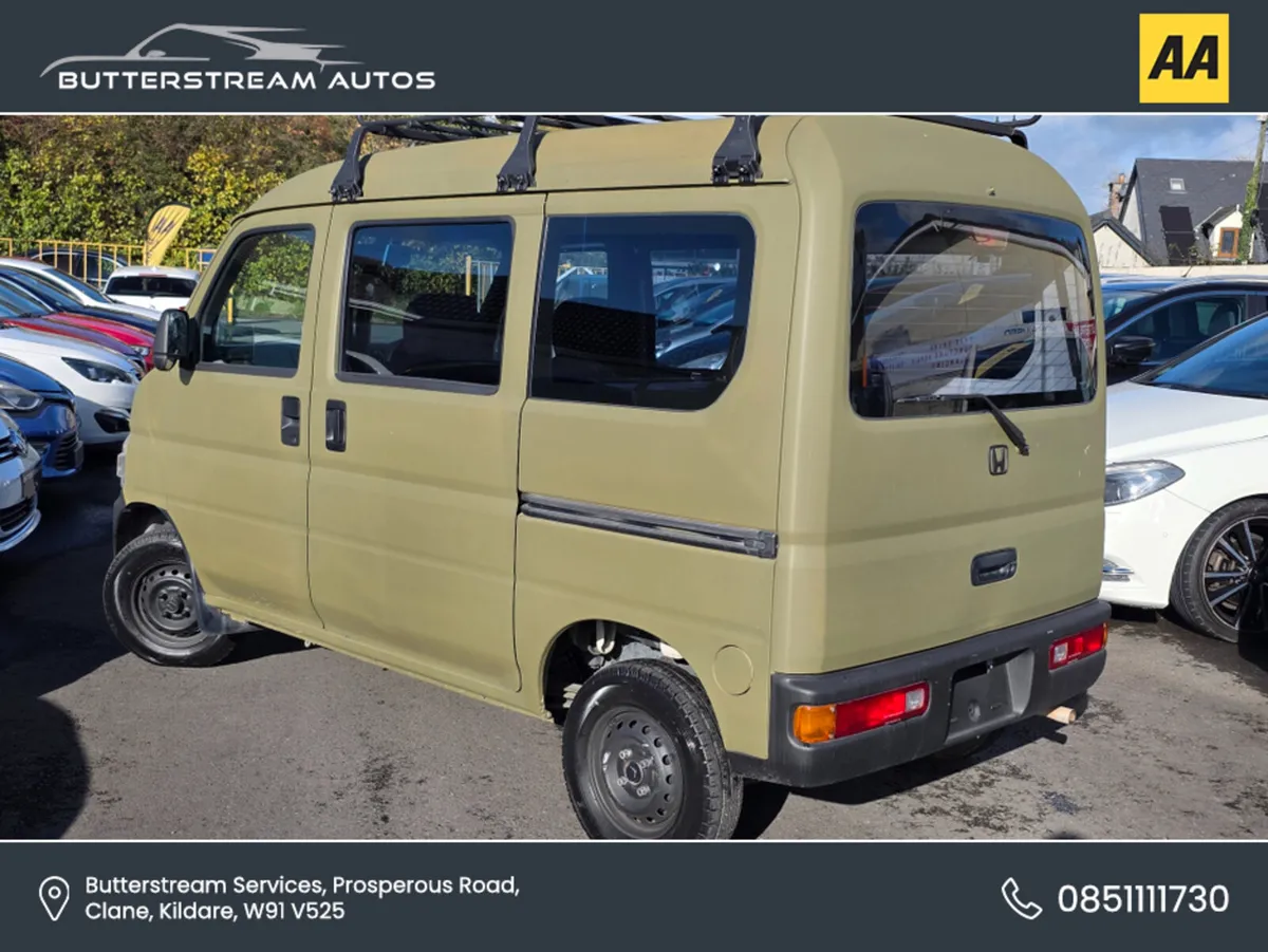 Honda Acty ARMY EDITION IDEAL MINI CAMPER - Image 4