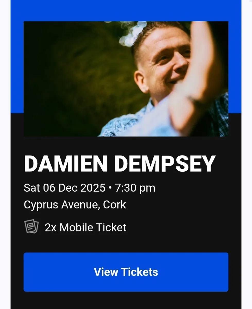 Damien Dempsey - cork