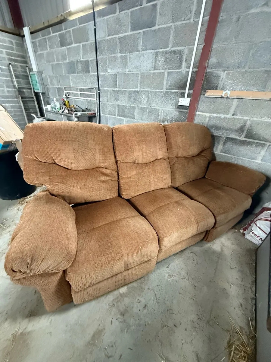 FREE 3 Piece Sofa Leitrim - Image 1