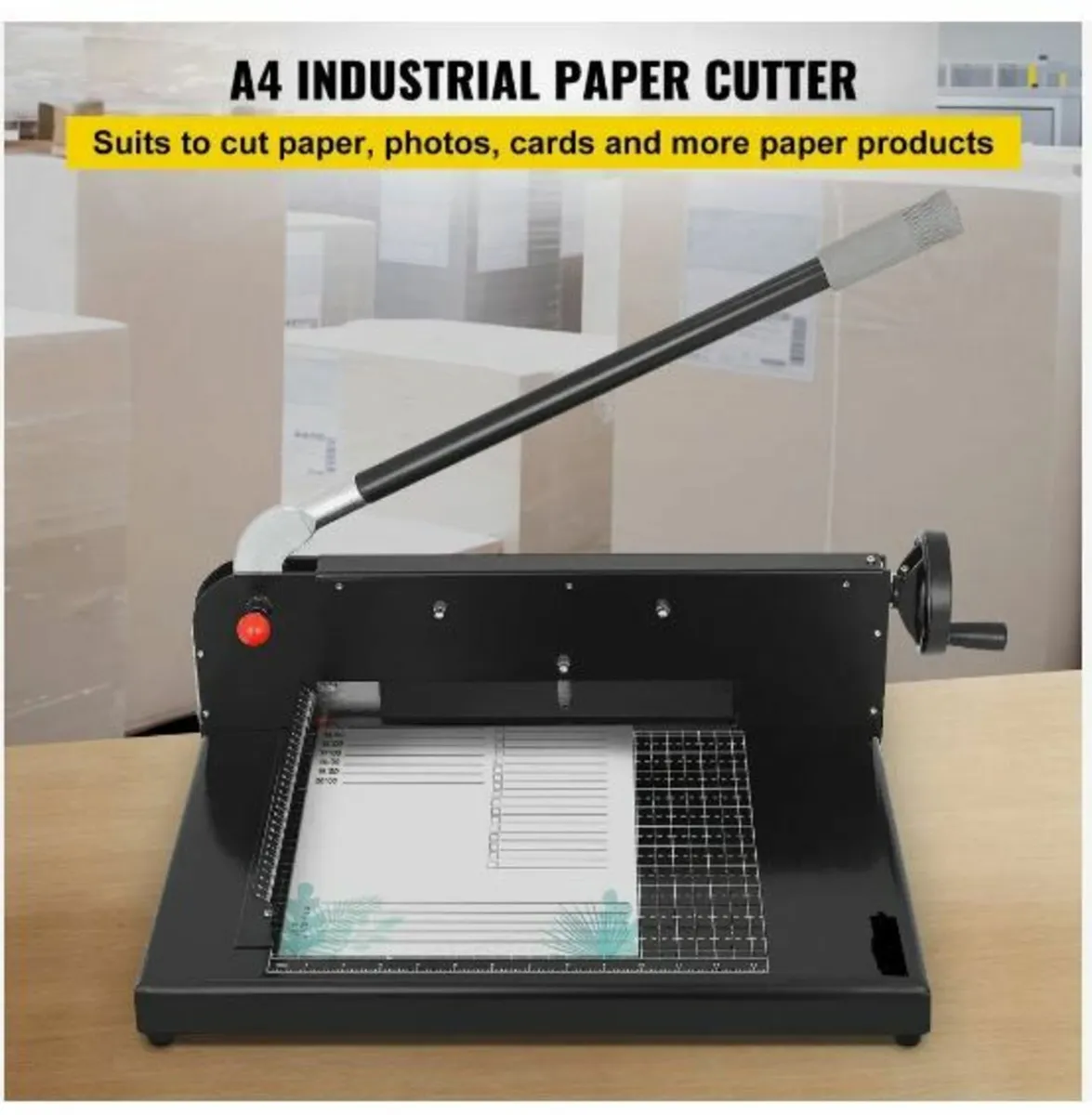 A4 Paper Guillotine 12" Width Paper Cutter - Image 3