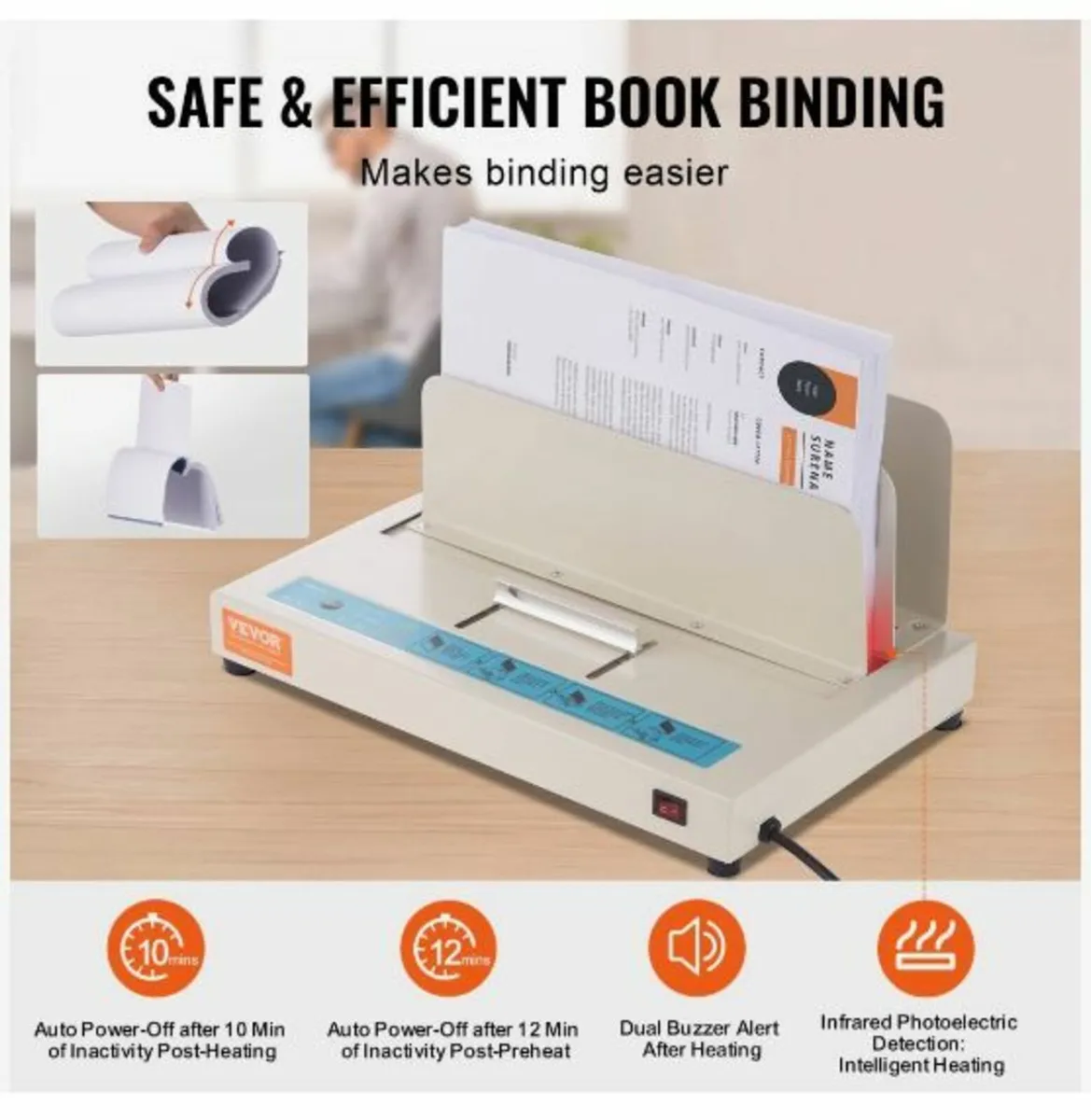 Thermal Binding Machine, 500 Sheets - Image 4