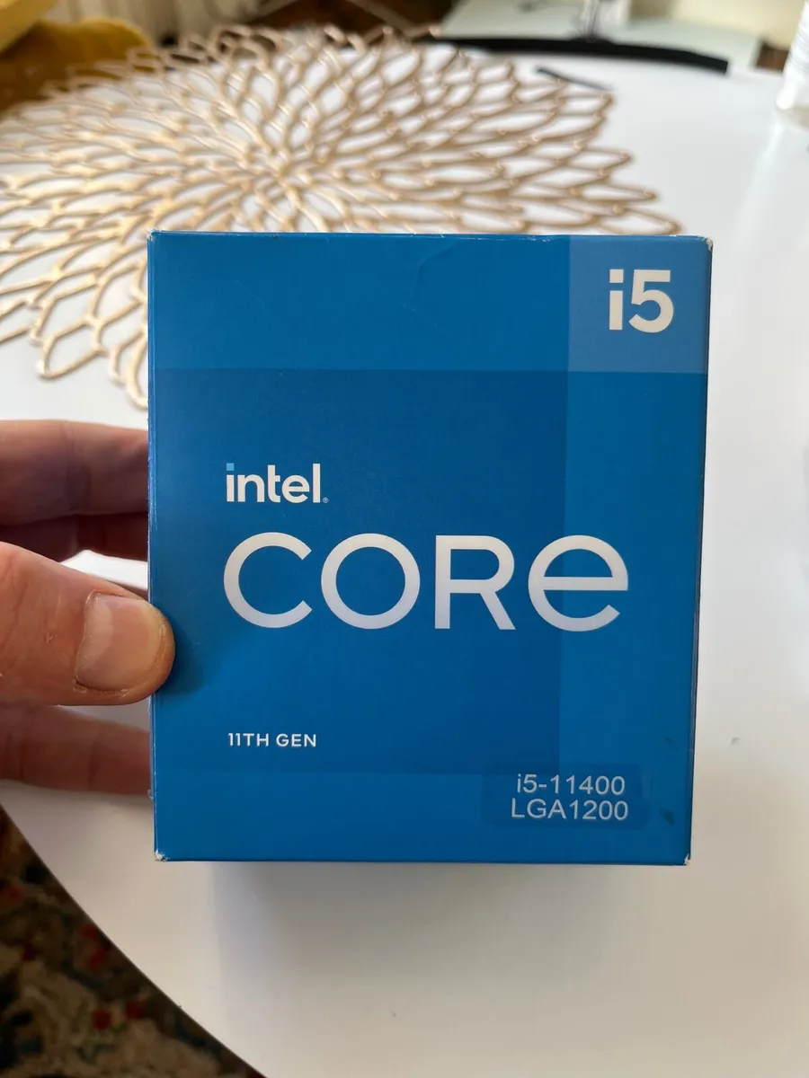 LGA1200-Intel i5 11400 - warranty 2y.