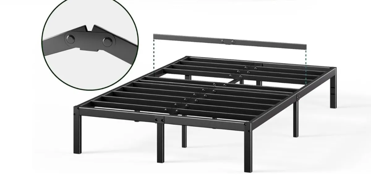 Super King Bed frame - Bed 180 x 200 cm - Image 3