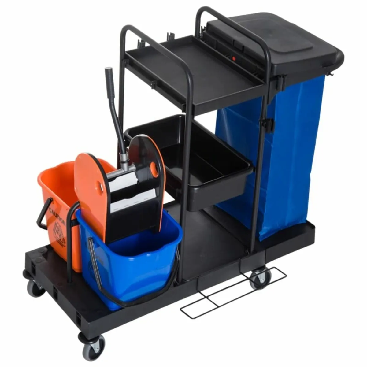 trolley wiping with mop press gastronomy trade pow - Image 2