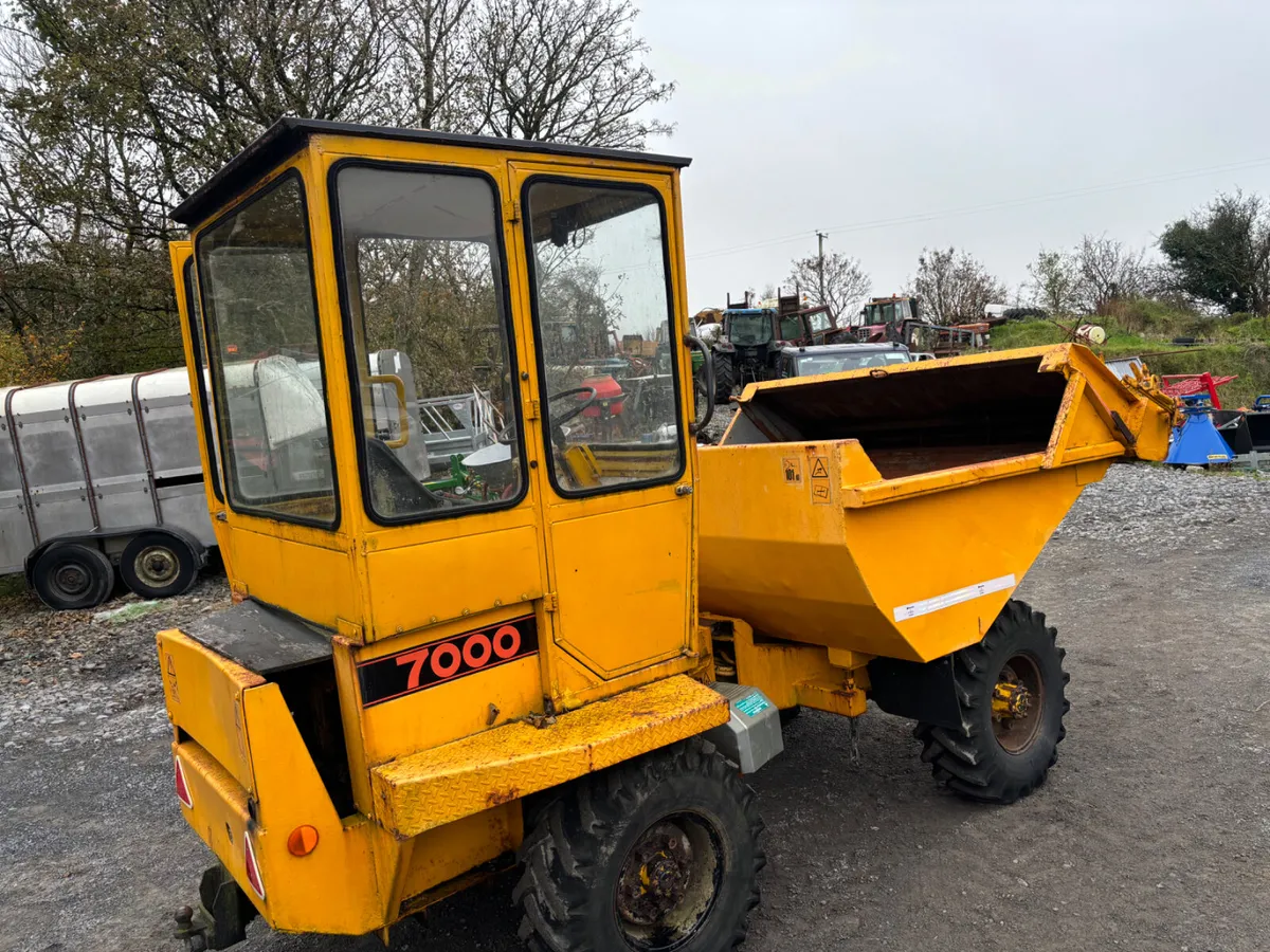 Thwaites 3 Ton Dumper with Cab - Image 3
