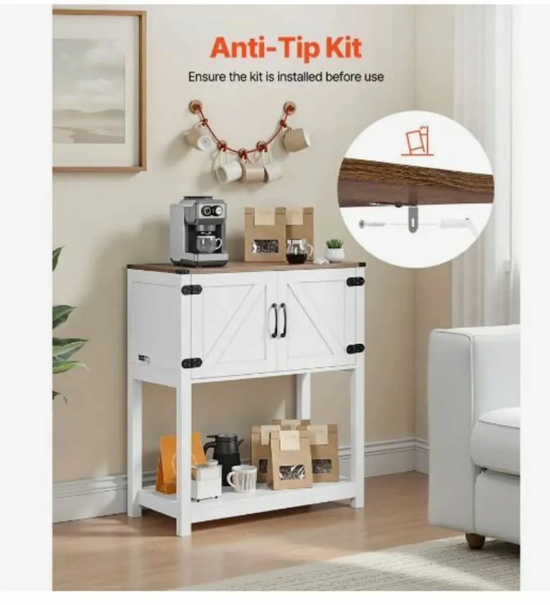 Coffee Bar Cabinet - Image 4