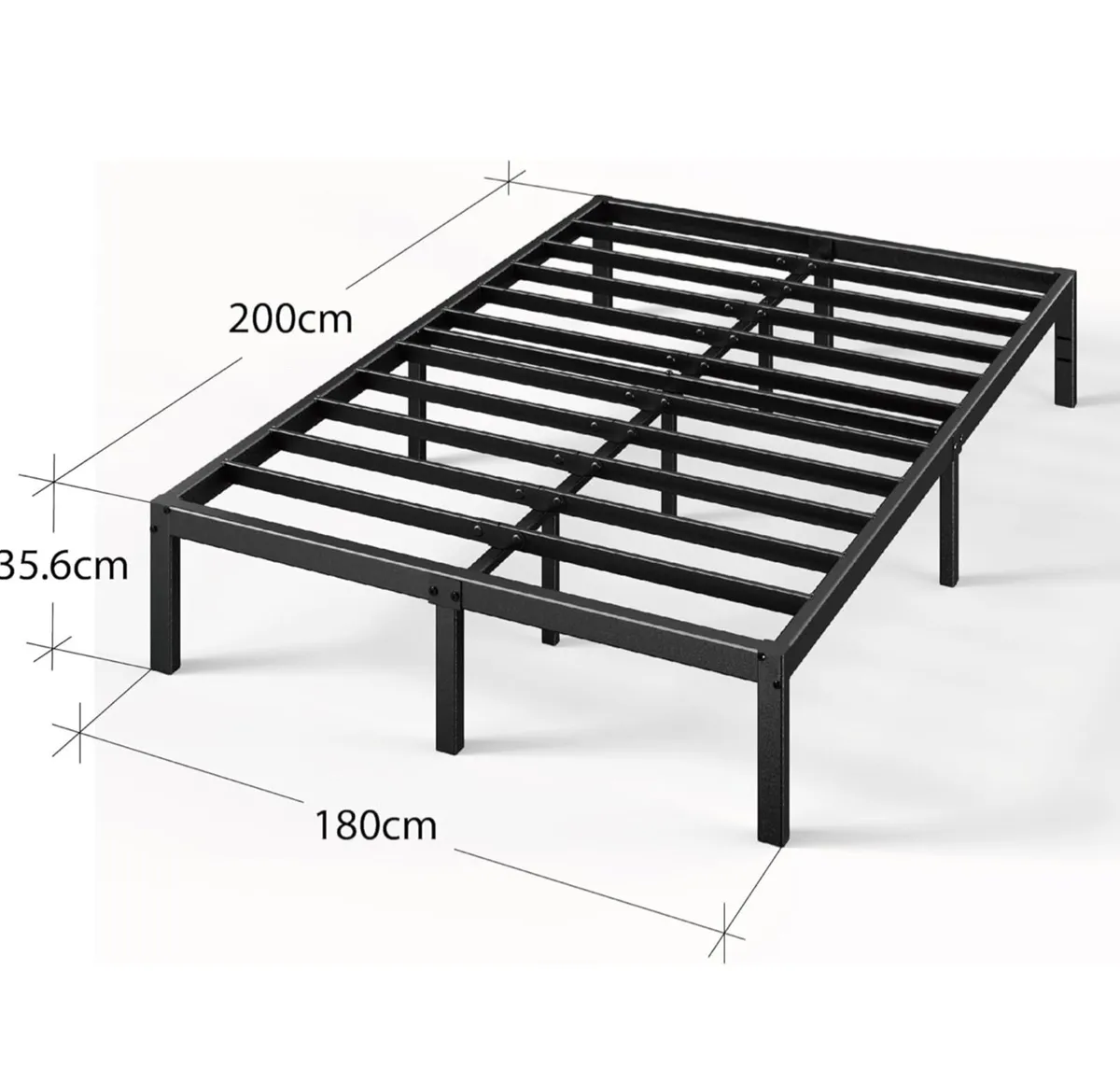 Super King Bed frame - Bed 180 x 200 cm - Image 2