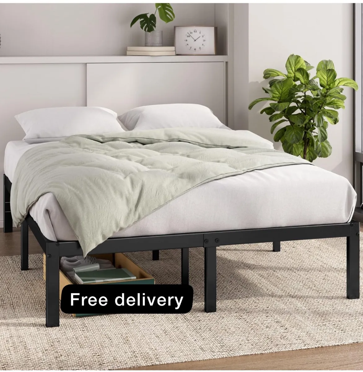 Super King Bed frame - Bed 180 x 200 cm - Image 1