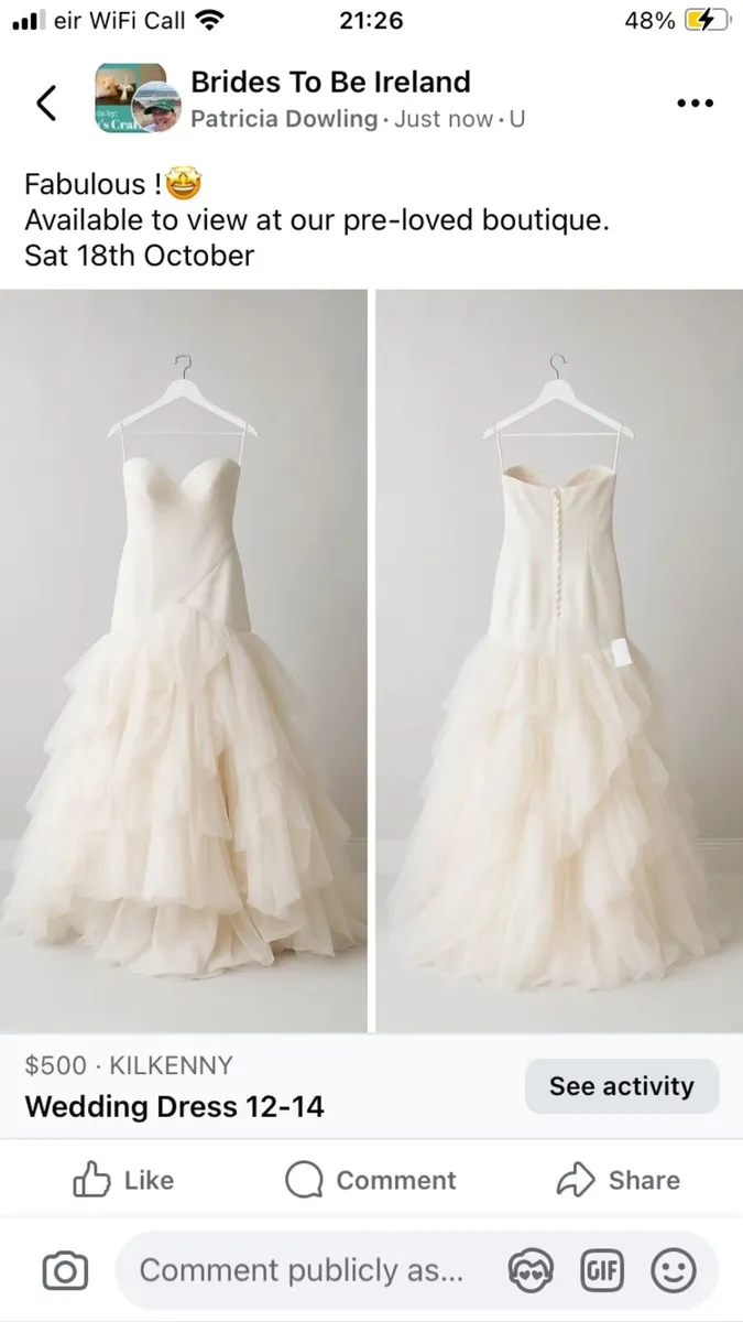 Wedding Dress - Image 1