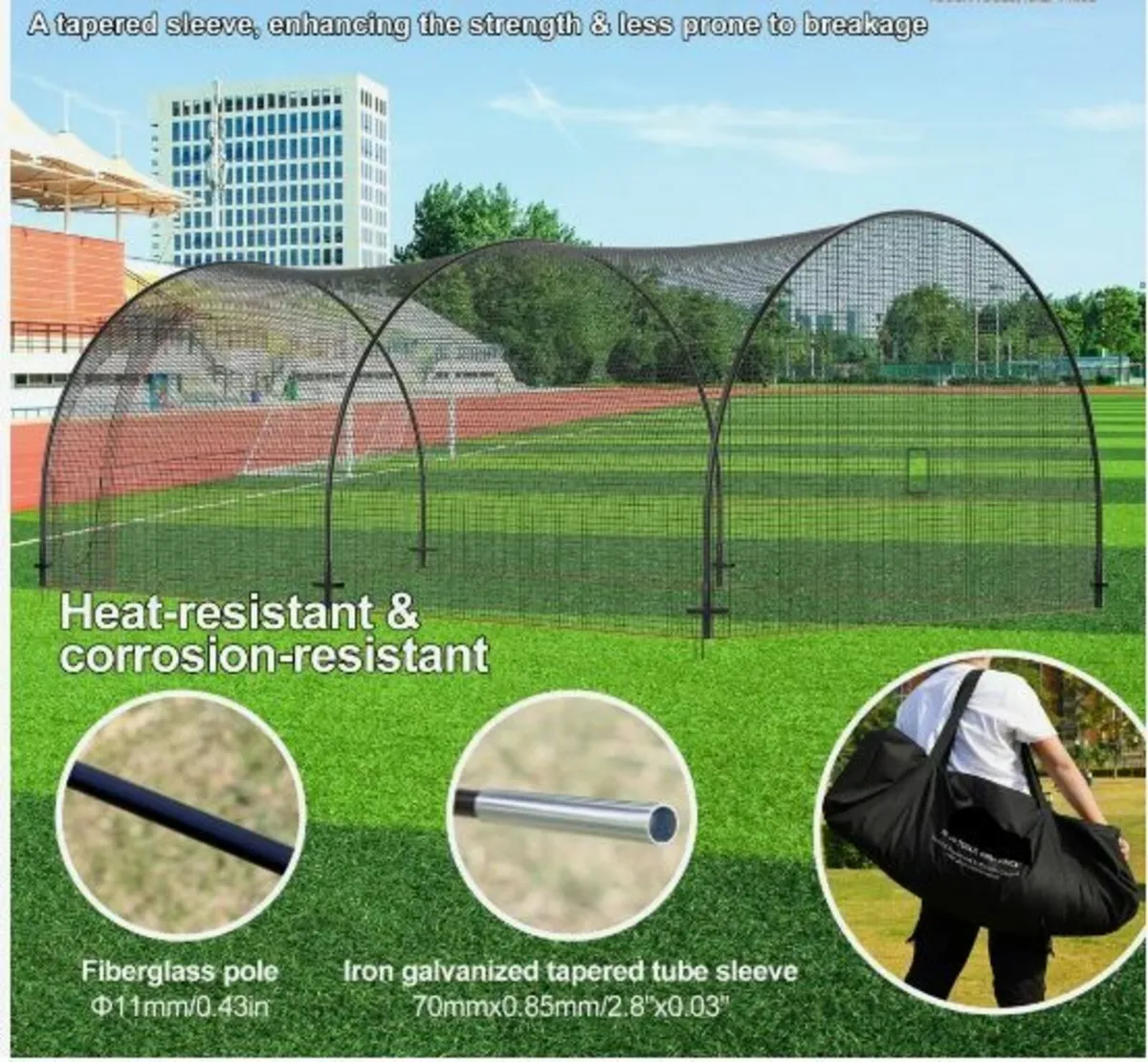 Baseball Batting Cage, Softball - Image 3
