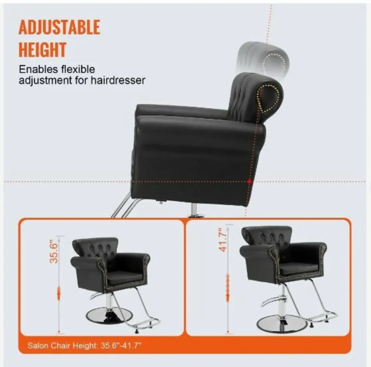 Salon Chair, Barber Chair for Hair Stylist - Image 3