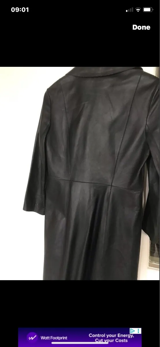 Ladies Leather Coat - Image 2