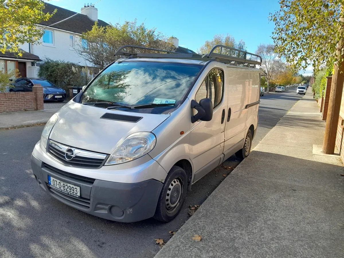 Opel Vivaro with CVRT till May 2026 and Taxed - Image 1