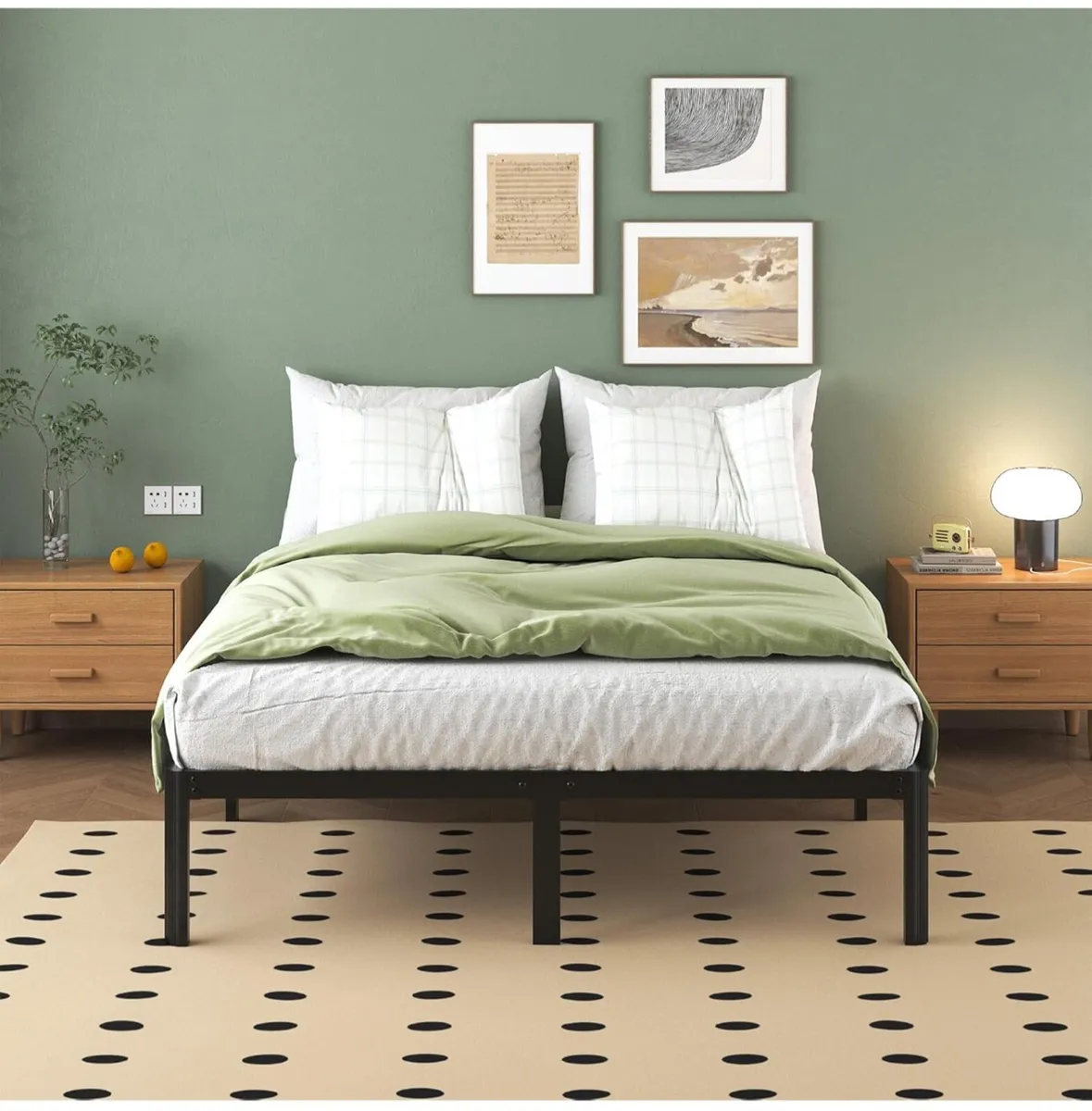 Super King Bed Frame 6ft with Rounded Corner Legs - Image 4