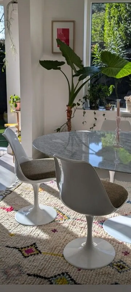 Tulip dining chairs - Image 1