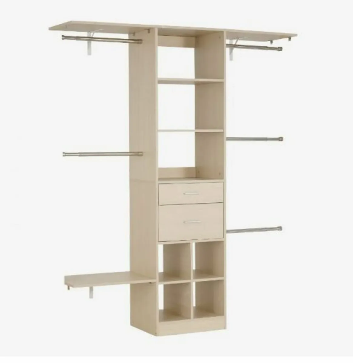 Closet System with 2 Drawers - Image 3