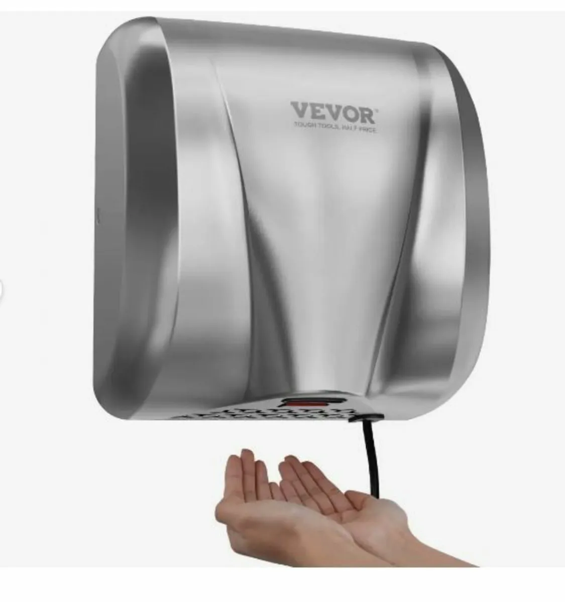 Heavy Duty Commercial Hand Dryer, 1800W - Image 1