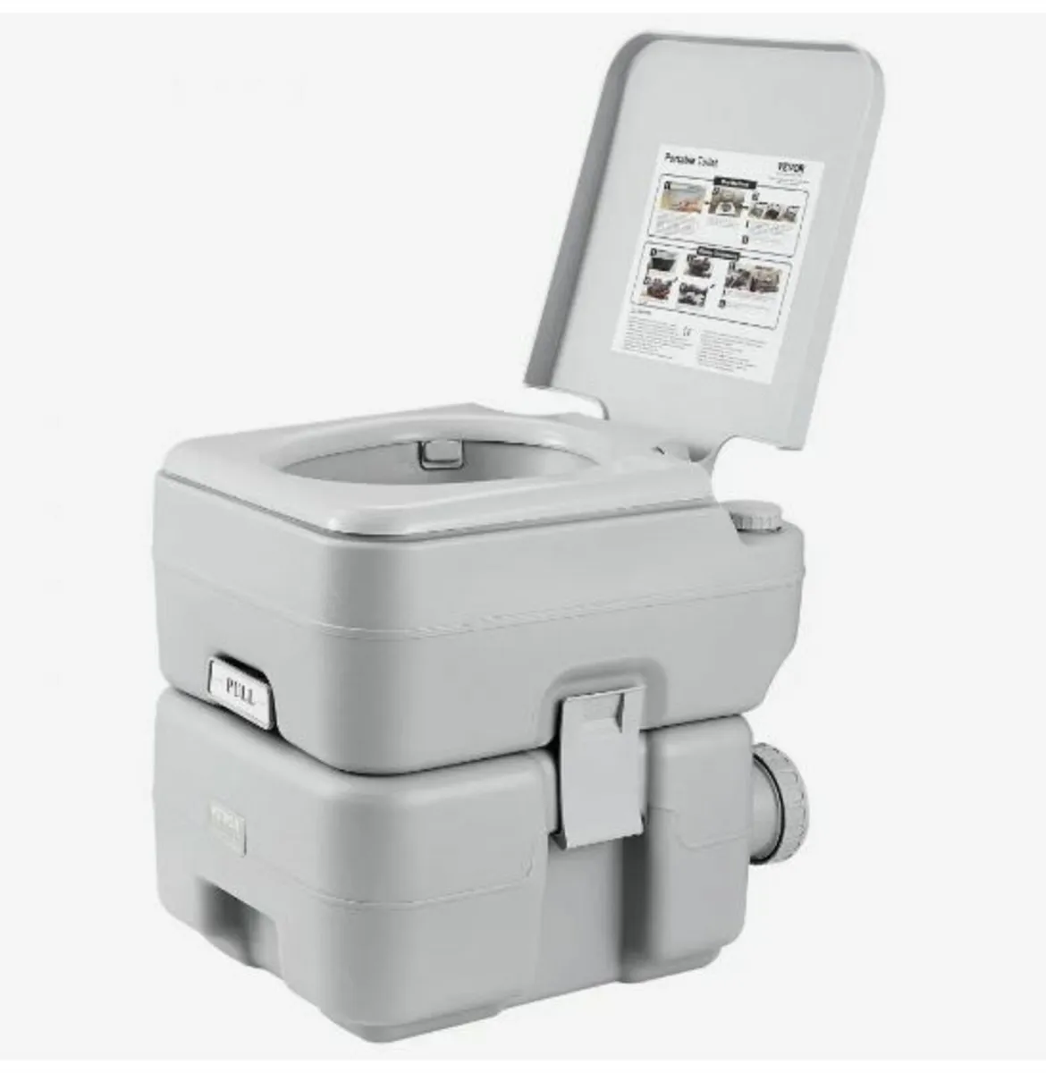 Portable Toilet Flush Travel Camping - Image 4