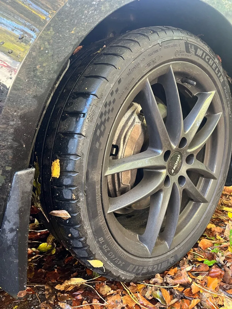Ronal 18” Alloys (with tyres) - Image 1