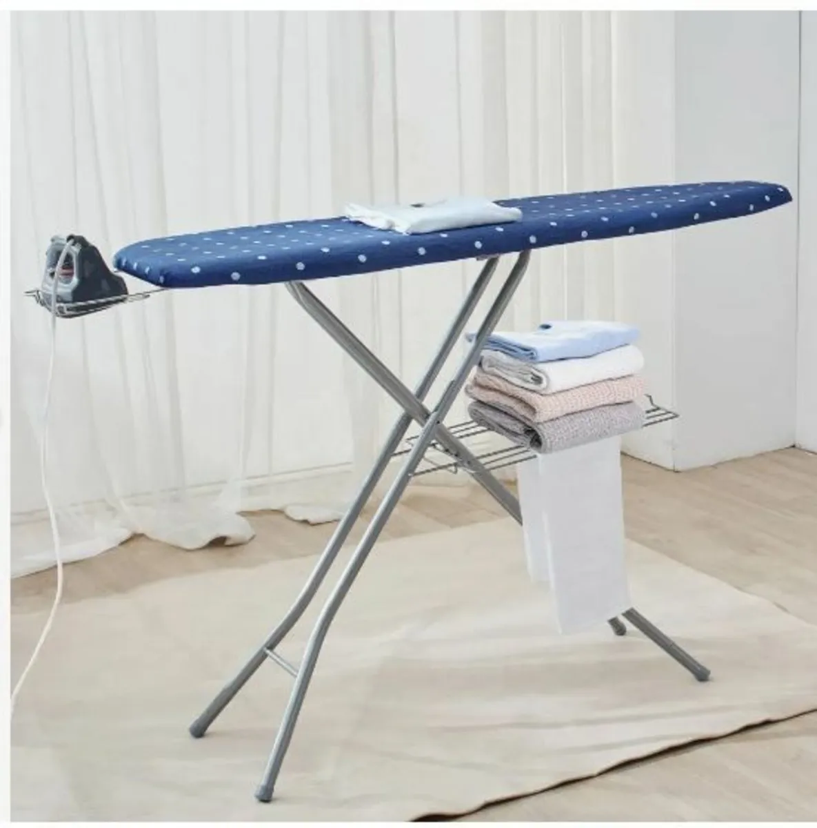 Ironing Board with Bottom Storage Tray - Image 4