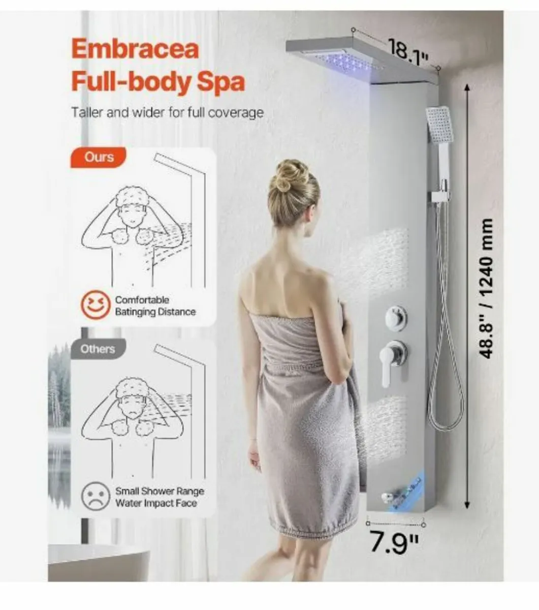 Shower Panel Tower System - Image 2